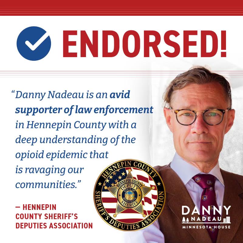 Nadeau Sheriff's Deputies Association Endorsement