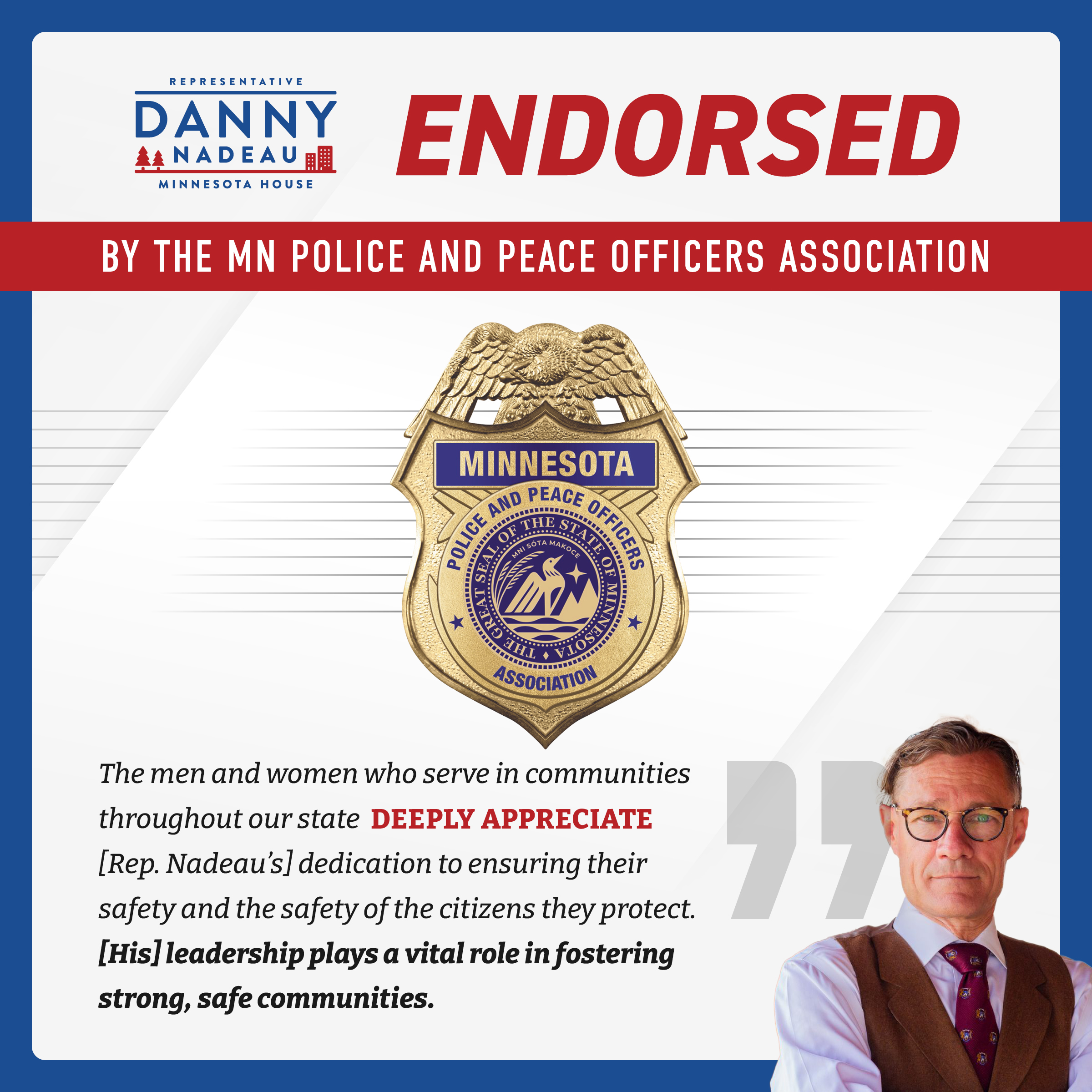 Minnesota Police and Peace Association Endorsement