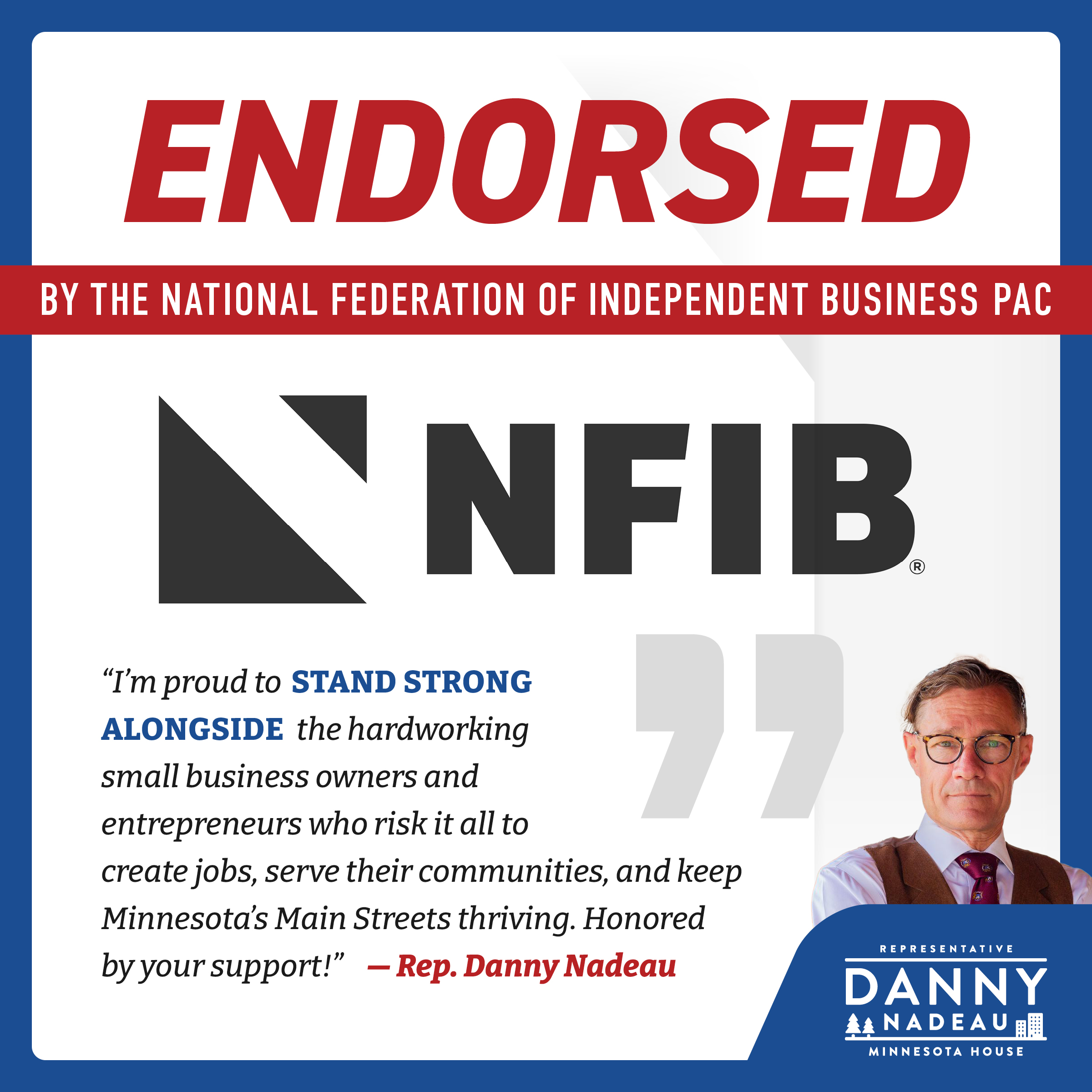 National Federation of Independent Business Endorsement